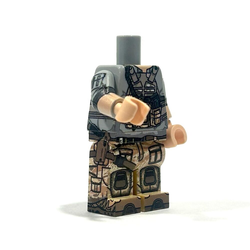 BrickRaidz UV printed Minifigures Private Contractor Body