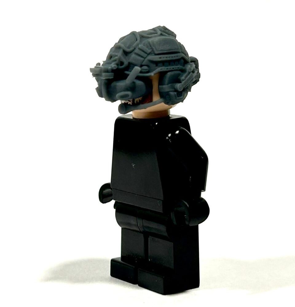 BrickRaidz KSK helmet v10 drone operator for Minifigures