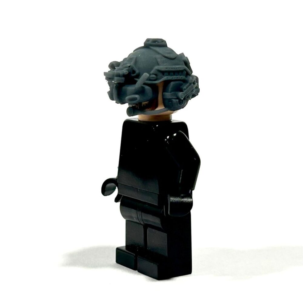 BrickRaidz fast helmet 2.0 v9 drone operator for Minifigures