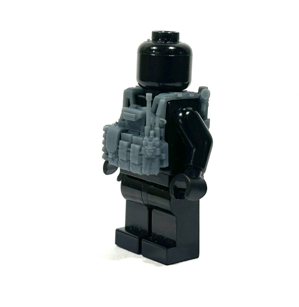 BrickRaidz Tactical DA Plate carrier v9 for Minifigures