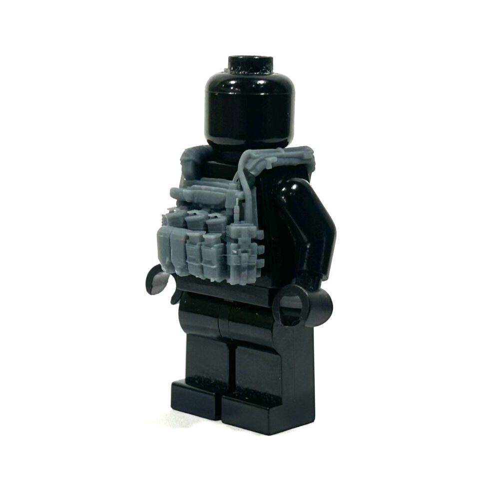 BrickRaidz COD Ghost vest v3 for Minifigures