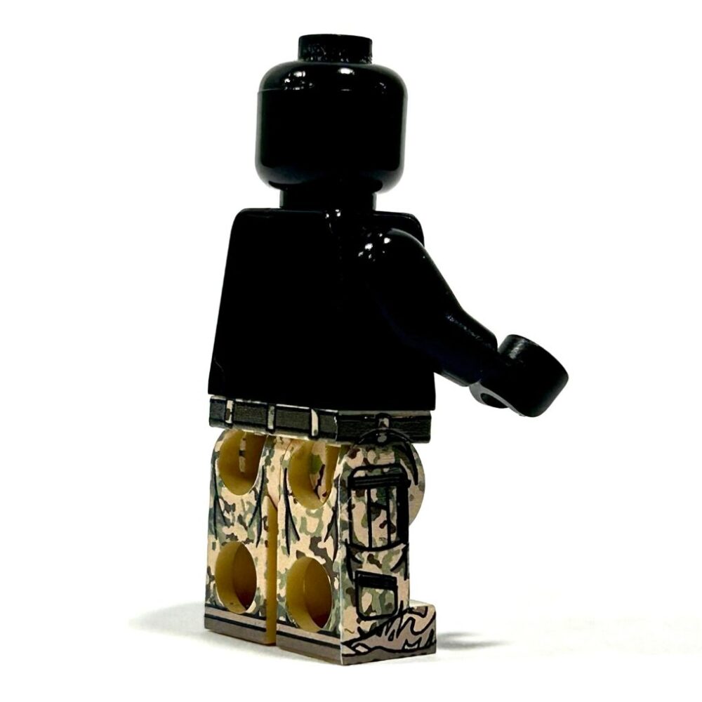 BrickRaidz UV printed Minifig Pants UfP Flecktarn desert camo
