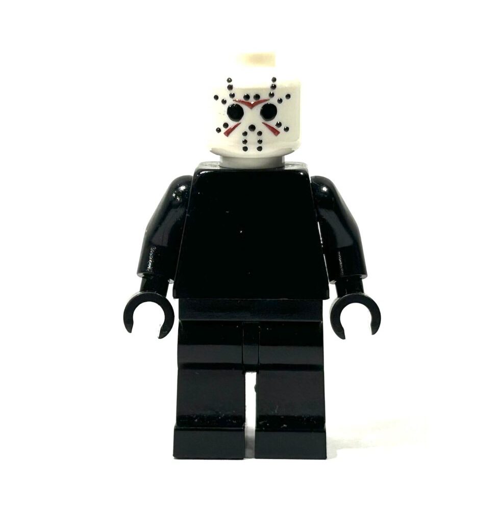 BrickRaidz UV printed Minifig Head OG Hockey Mask v2