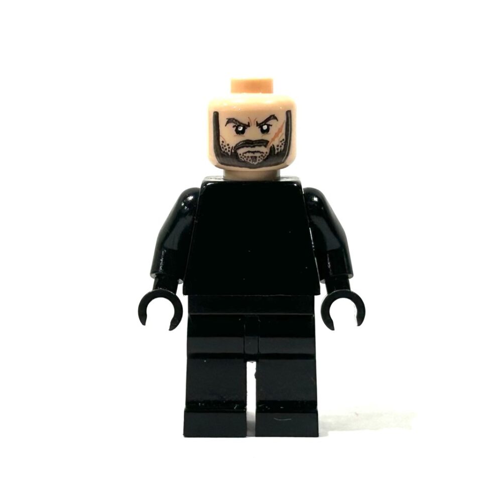BrickRaidz UV printed Minifig Head Operator Scar v2