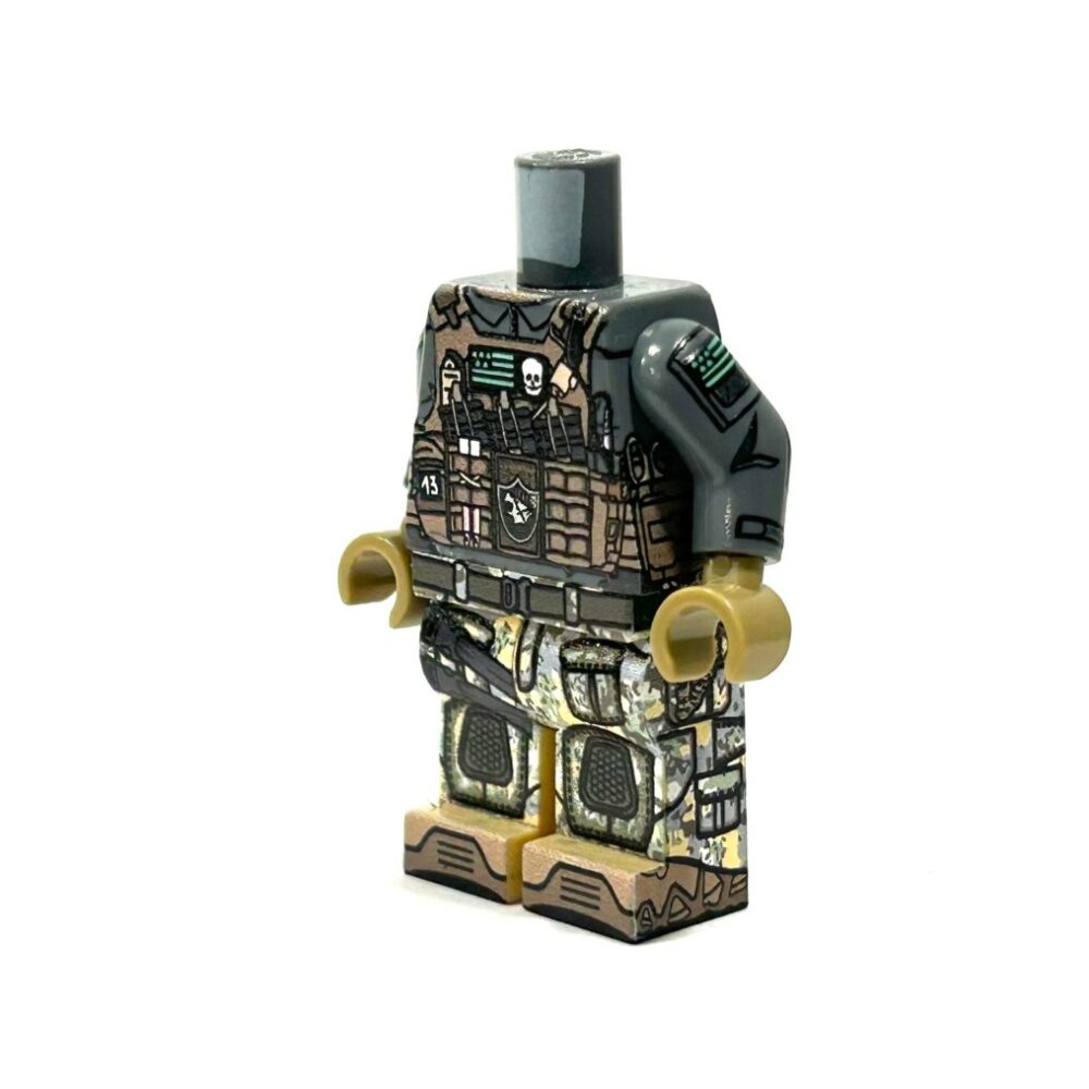 BrickRaidz UV printed (360) Minifigures US Secret Service Hammer Team Operator