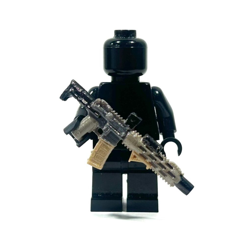 BrickRaidz UV Printed Wyssen 300 Blackout Rifle