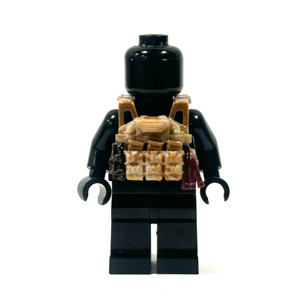 BrickRaidz UV Printed DA Vest desert camo