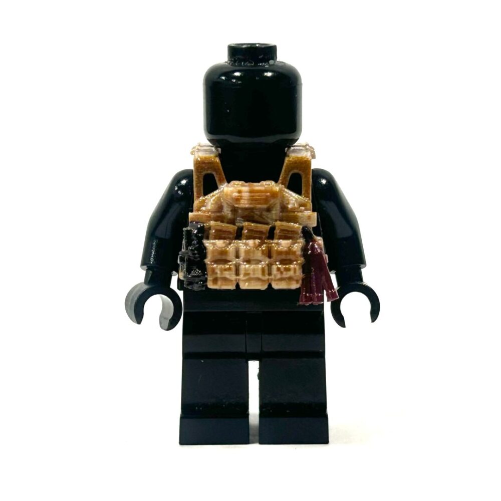 BrickRaidz UV Printed DA Vest desert digit camo