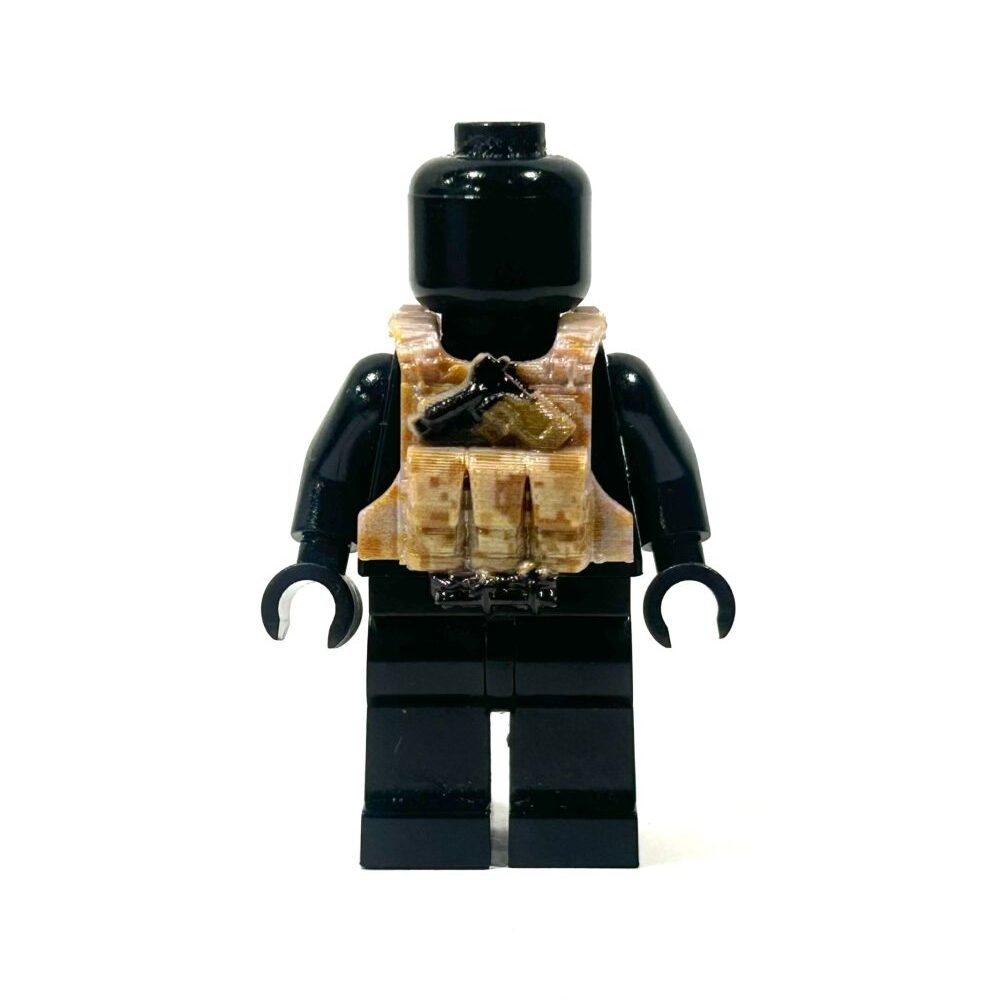 BrickRaidz UV Printed Plate Carrier desert digit camo