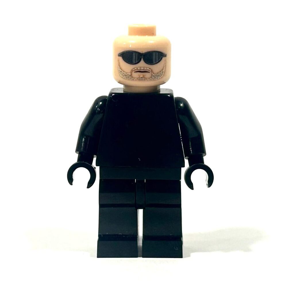 BrickRaidz UV printed Minifig Head Operator Sunglasses v5