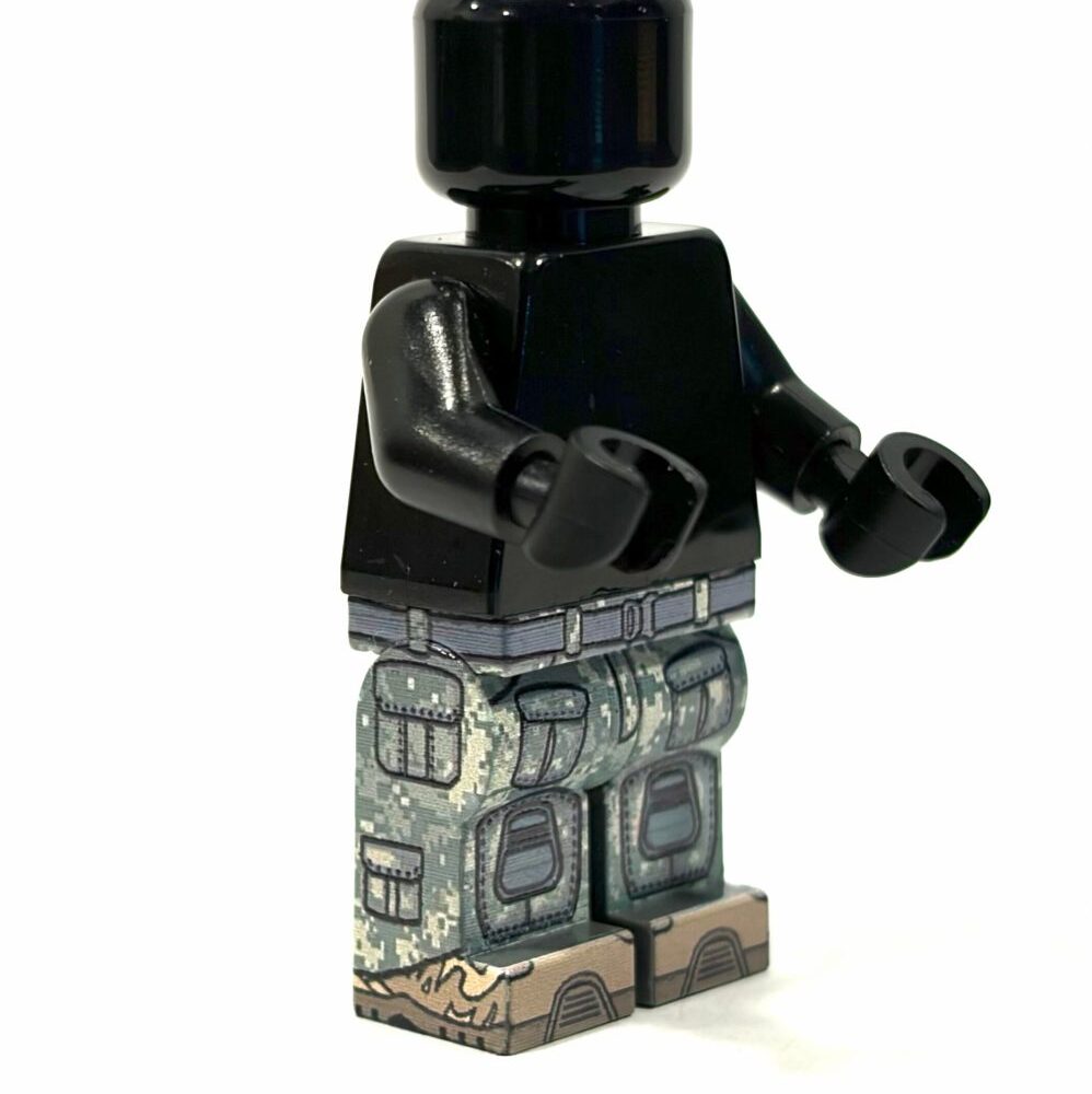 BrickRaidz UV printed Minifig Pants ACU