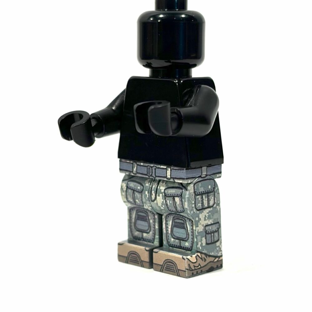 BrickRaidz UV printed Minifig Pants ACU