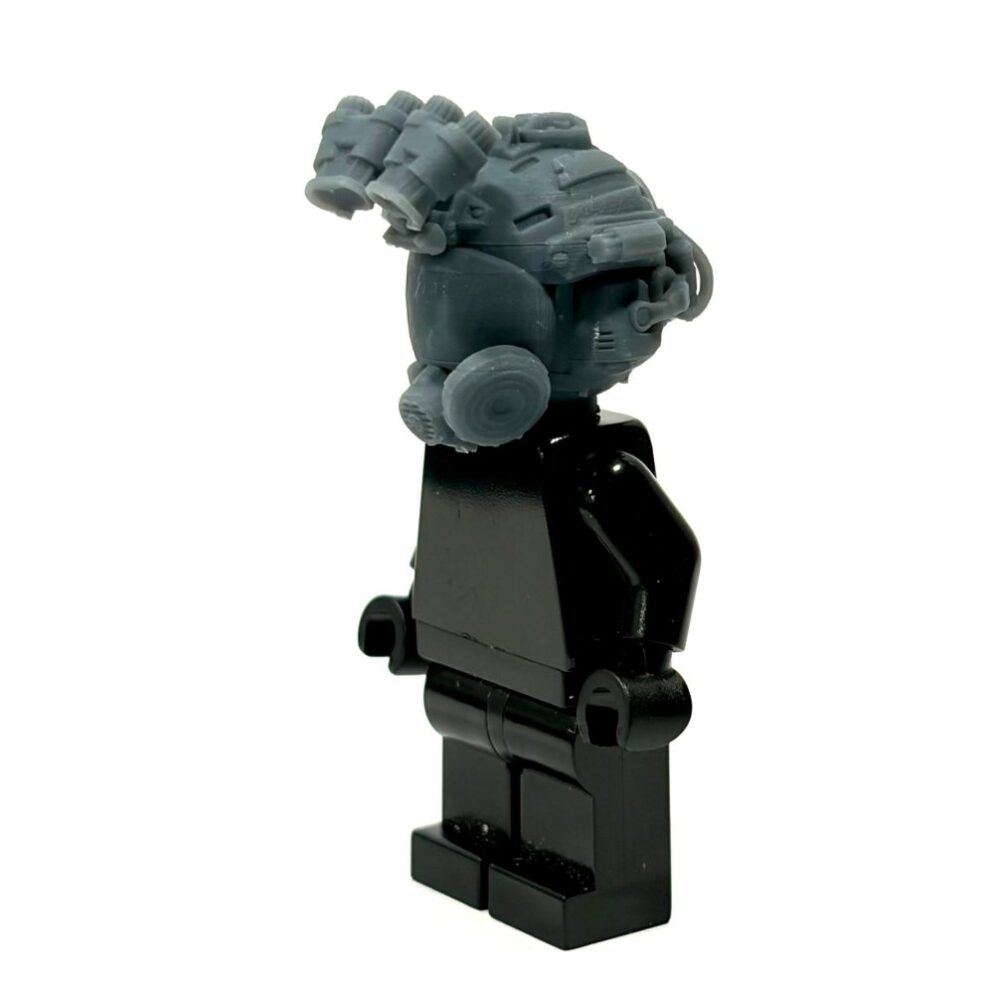 BrickRaidz complete gasmask head RE9 v3 for Minifigures BrickRaidz complete gasmask head RE9 v3 for Minifigures