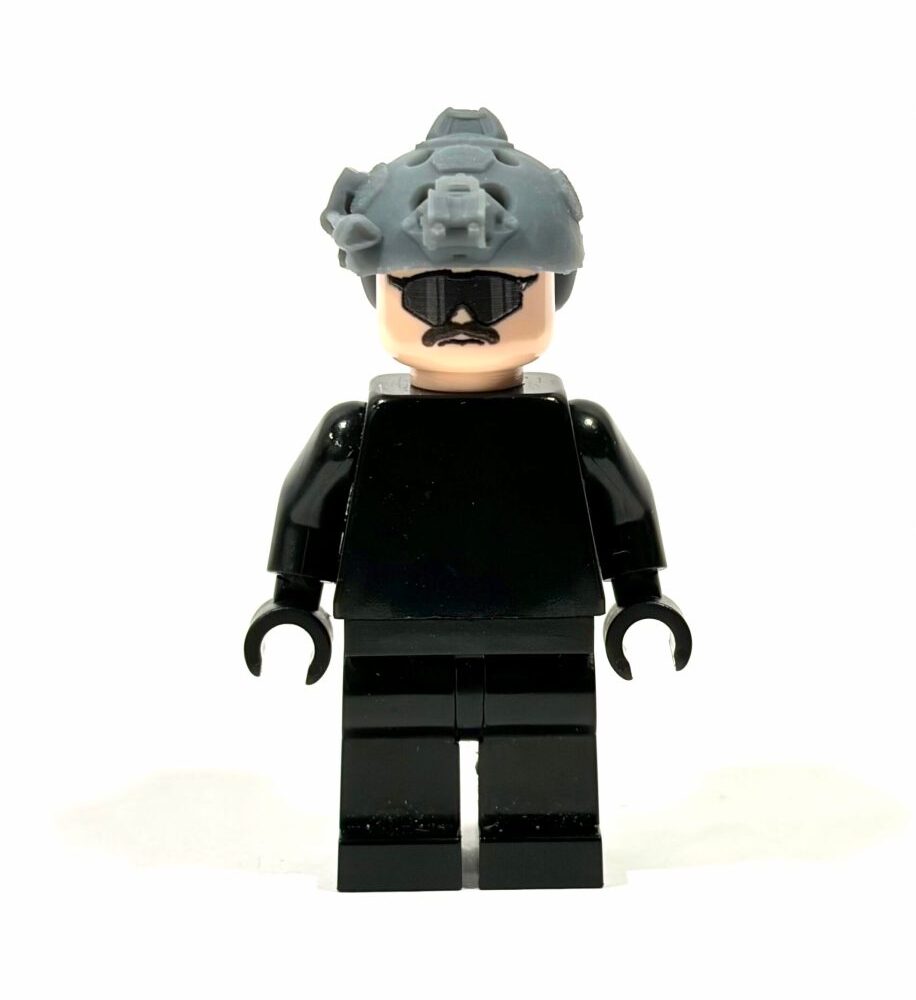 BrickRaidz Seal Team light helmet v5 protec for Minifigures